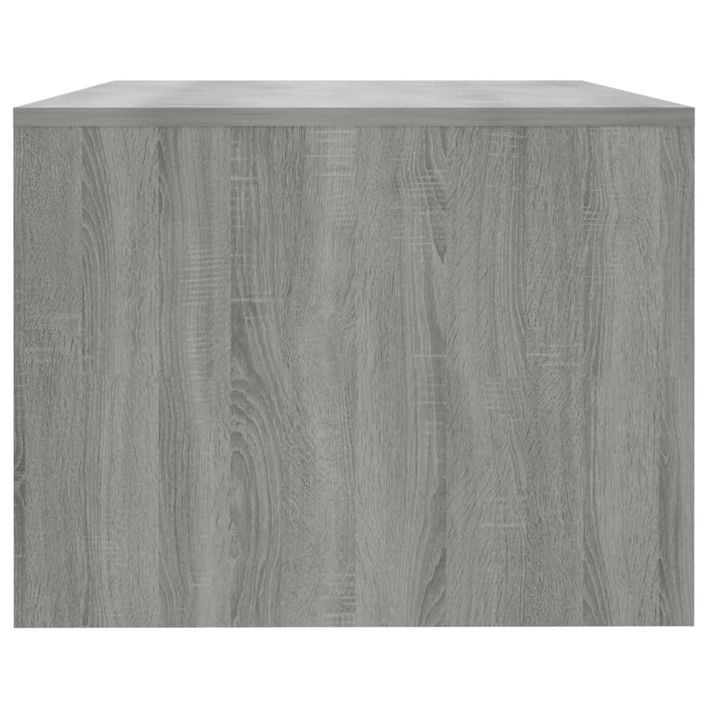 Couchtisch Grau Sonoma 102x55x42 cm Holzwerkstoff