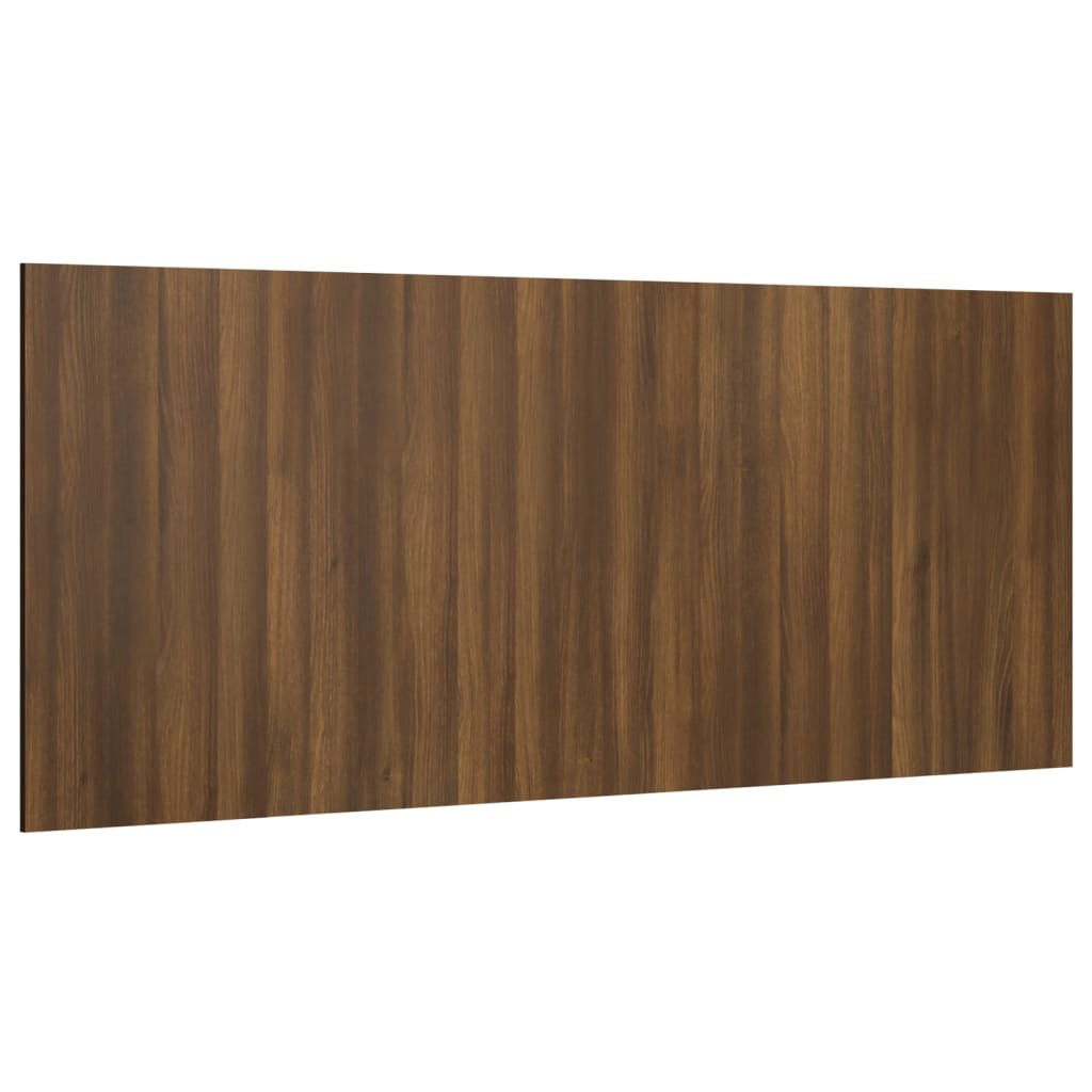 Kopfteil Braun Eichen-Optik 200x1,5x80 cm Holzwerkstoff