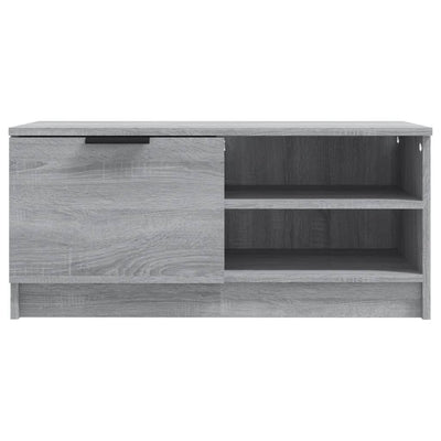 TV-Schränke 2 Stk. Grau Sonoma 80x35x36,5 cm Holzwerkstoff