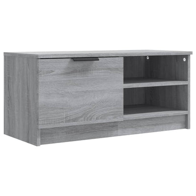 TV-Schränke 2 Stk. Grau Sonoma 80x35x36,5 cm Holzwerkstoff