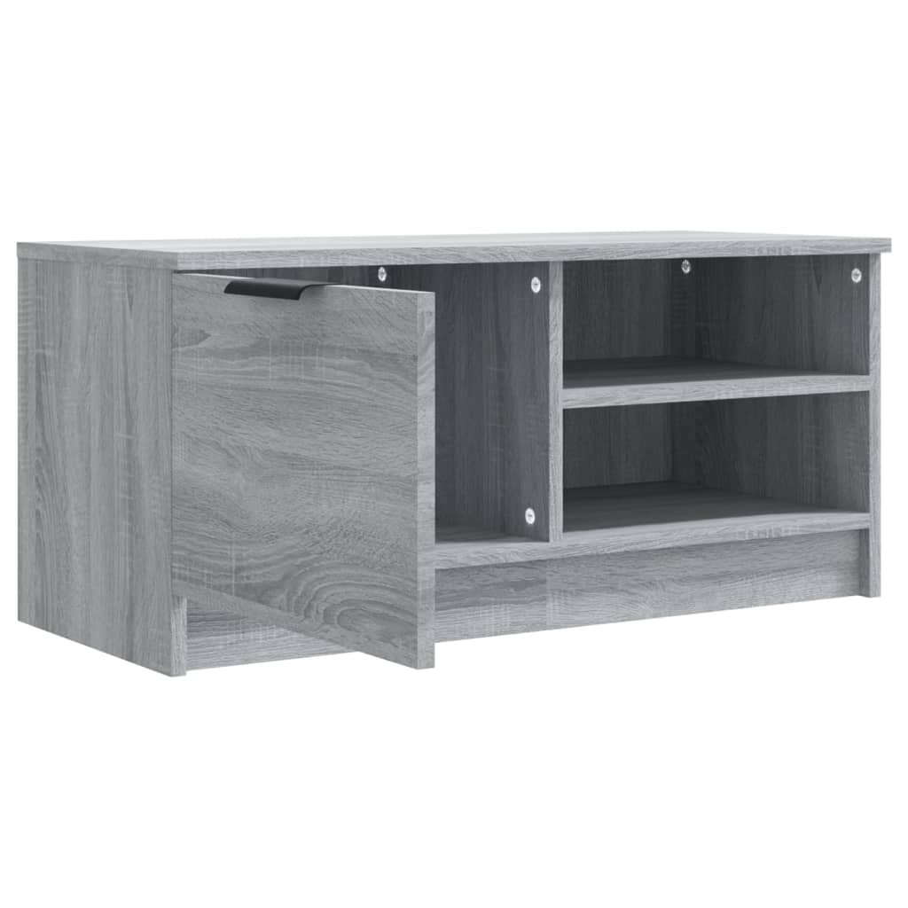 TV-Schränke 2 Stk. Grau Sonoma 80x35x36,5 cm Holzwerkstoff