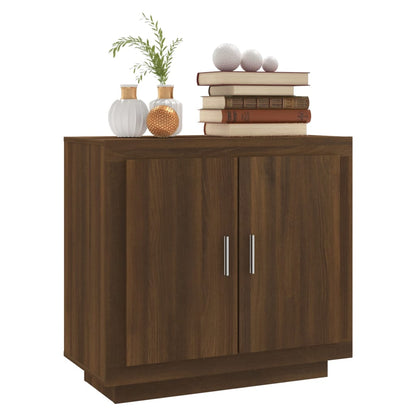 Sideboard Braun Eichen-Optik 80x40x75 cm Holzwerkstoff