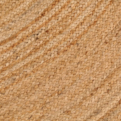 Teppich Jute Geflochten 180 cm Rund