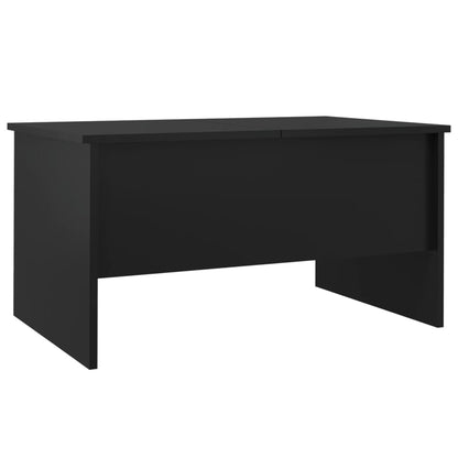 Couchtisch Schwarz 80x50x42,5 cm Holzwerkstoff