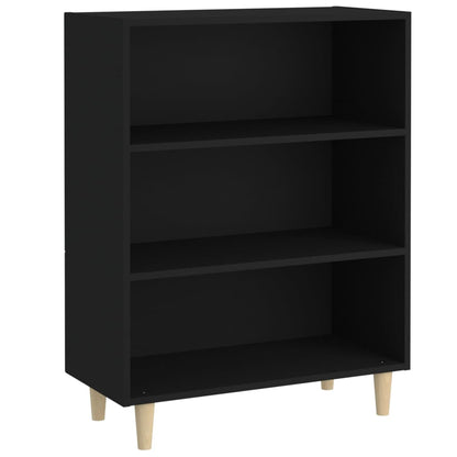 Sideboard Schwarz 69,5x32,5x90 cm Holzwerkstoff