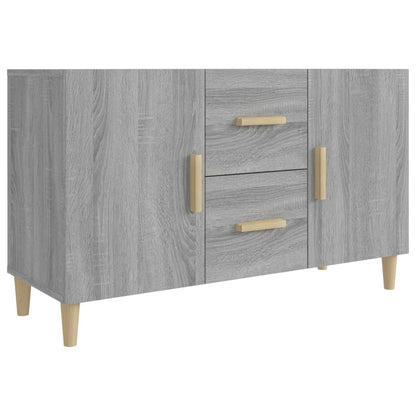 Sideboard Grau Sonoma 100x36x60 cm Holzwerkstoff