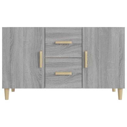 Sideboard Grau Sonoma 100x36x60 cm Holzwerkstoff