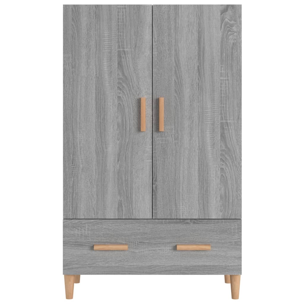 Highboard Grau Sonoma 70x31x115 cm Holzwerkstoff