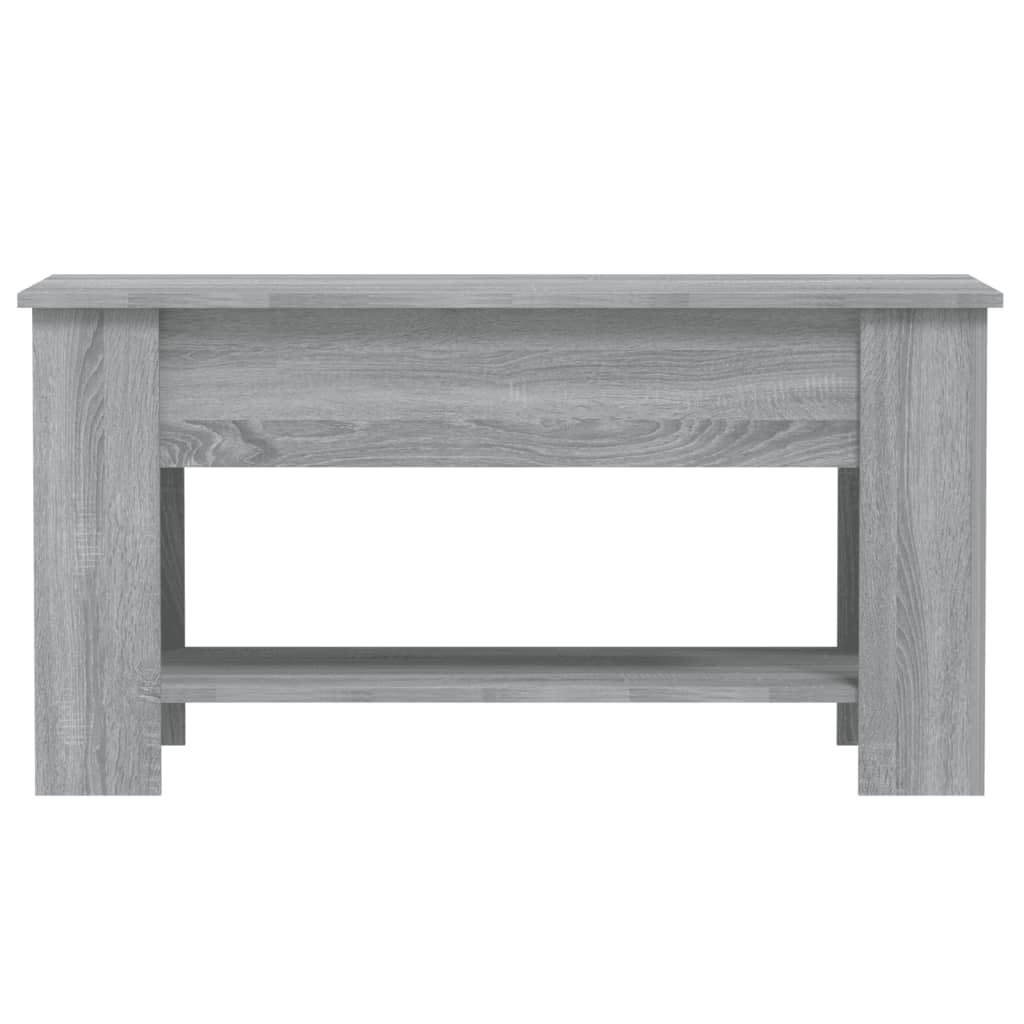 Couchtisch Grau Sonoma 101x49x52 cm Holzwerkstoff