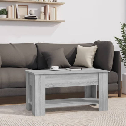 Couchtisch Grau Sonoma 101x49x52 cm Holzwerkstoff