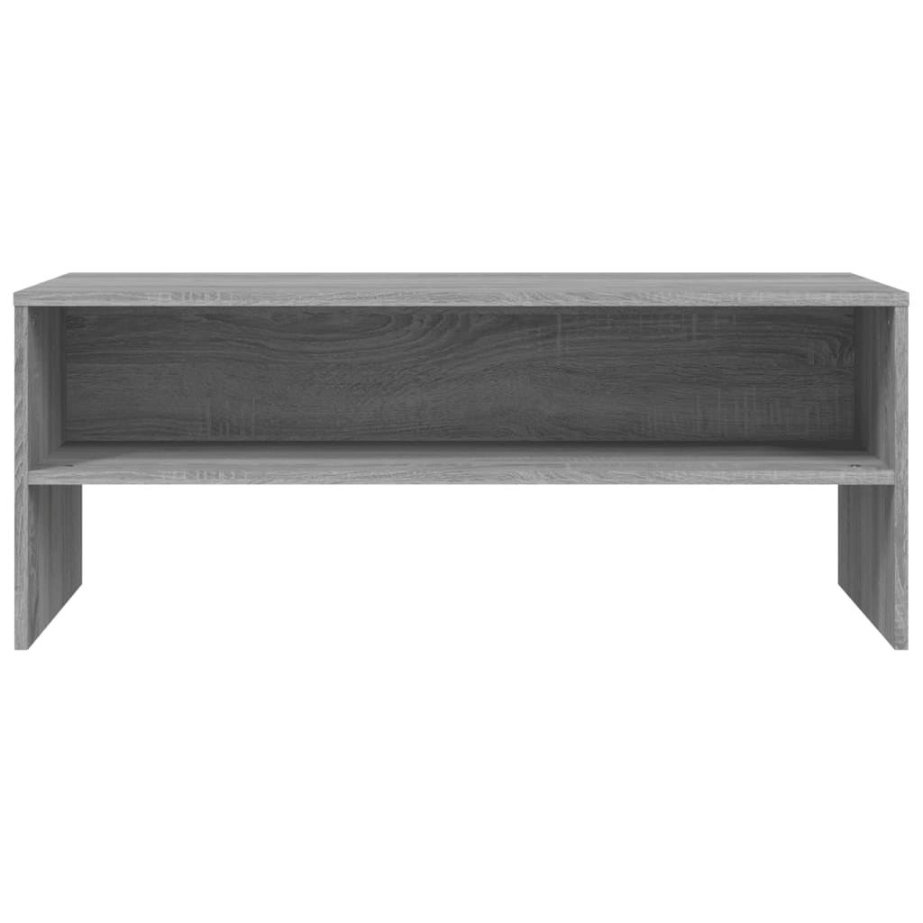 TV-Schrank Grau Sonoma 100x40x40 cm Holzwerkstoff