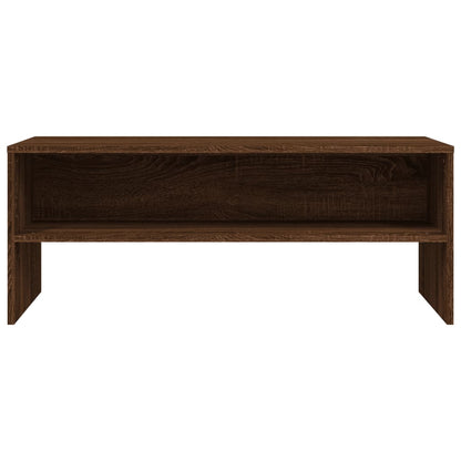 TV-Schrank Braun Eichen-Optik 100x40x40 cm Holzwerkstoff