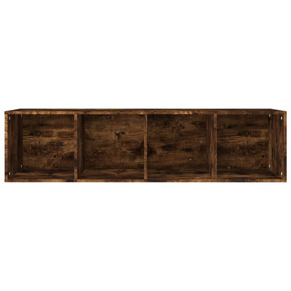 Bücherschrank/TV-Schrank Räuchereiche 36x30x143cm Holzwerkstoff