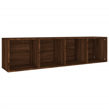 Bücherschrank/TV-Schrank Braun Eichen-Optik 36x30x143 cm