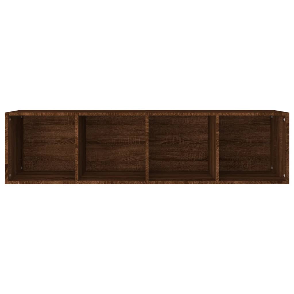 Bücherschrank/TV-Schrank Braun Eichen-Optik 36x30x143 cm