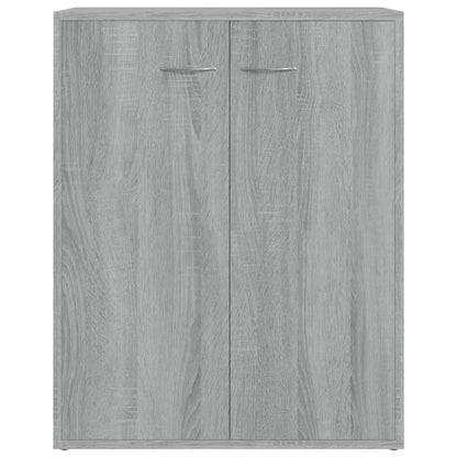 Sideboard Grau Sonoma 60x30x75 cm Holzwerkstoff