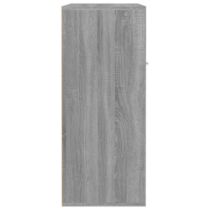 Schuhschrank Grau Sonoma 60x35x84 cm Holzwerkstoff