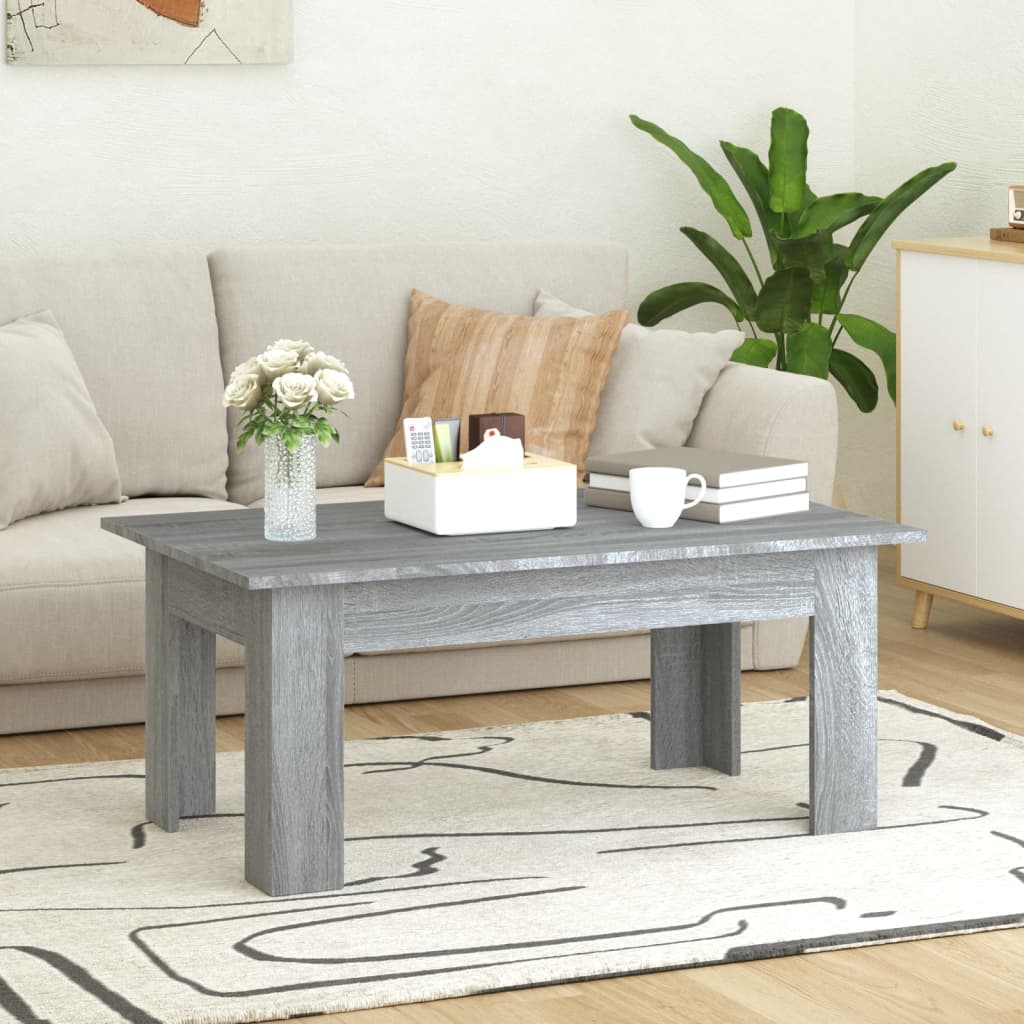 Couchtisch Grau Sonoma 100x60x42 cm Holzwerkstoff