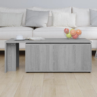 Couchtisch Grau Sonoma 150x50x35 cm Holzwerkstoff