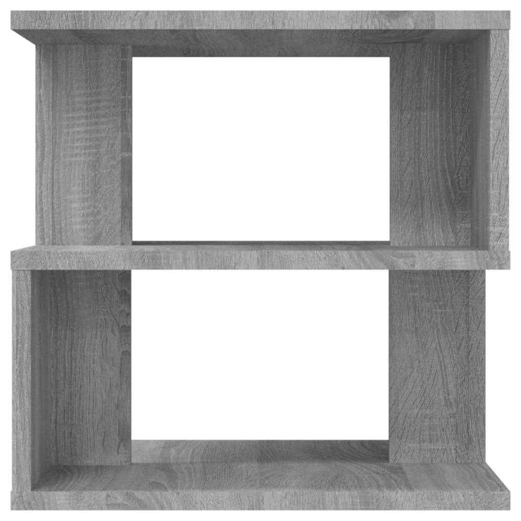 Beistelltisch Grau Sonoma 40x40x40 cm Holzwerkstoff