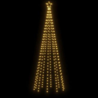 LED-Weihnachtsbaum Kegelform Warmweiß 310 LEDs 100x300 cm