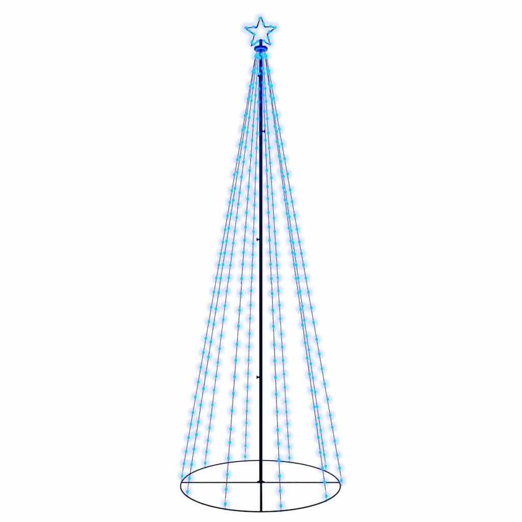 LED-Weihnachtsbaum Kegelform Blau 310 LEDs 100x300 cm