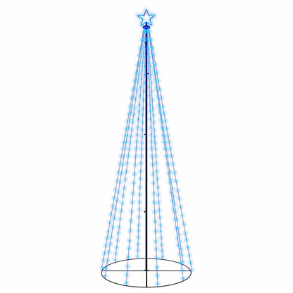 LED-Weihnachtsbaum Kegelform Blau 310 LEDs 100x300 cm