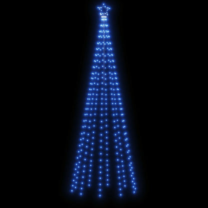 LED-Weihnachtsbaum Kegelform Blau 310 LEDs 100x300 cm