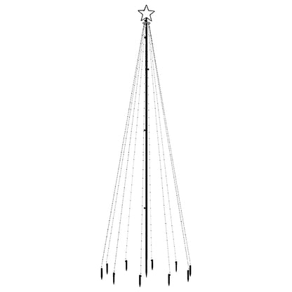 LED-Weihnachtsbaum mit Erdnägeln Warmweiß 310 LEDs 300 cm