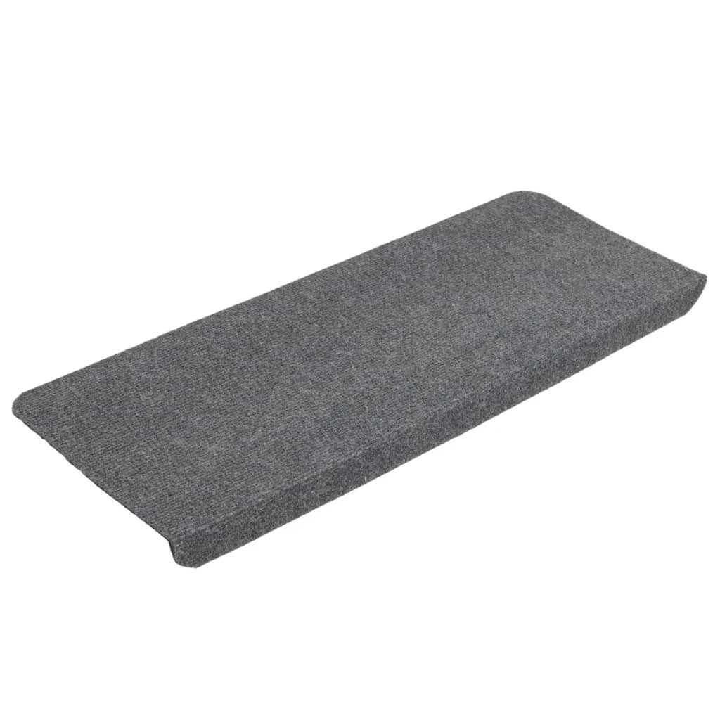 Stufenmatten Selbstklebend 15 Stk. 65x24,5x3,5 cm Grau