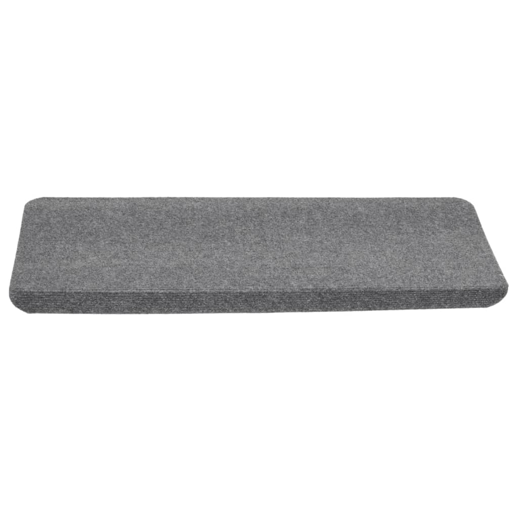 Stufenmatten Selbstklebend 15 Stk. 65x24,5x3,5 cm Grau