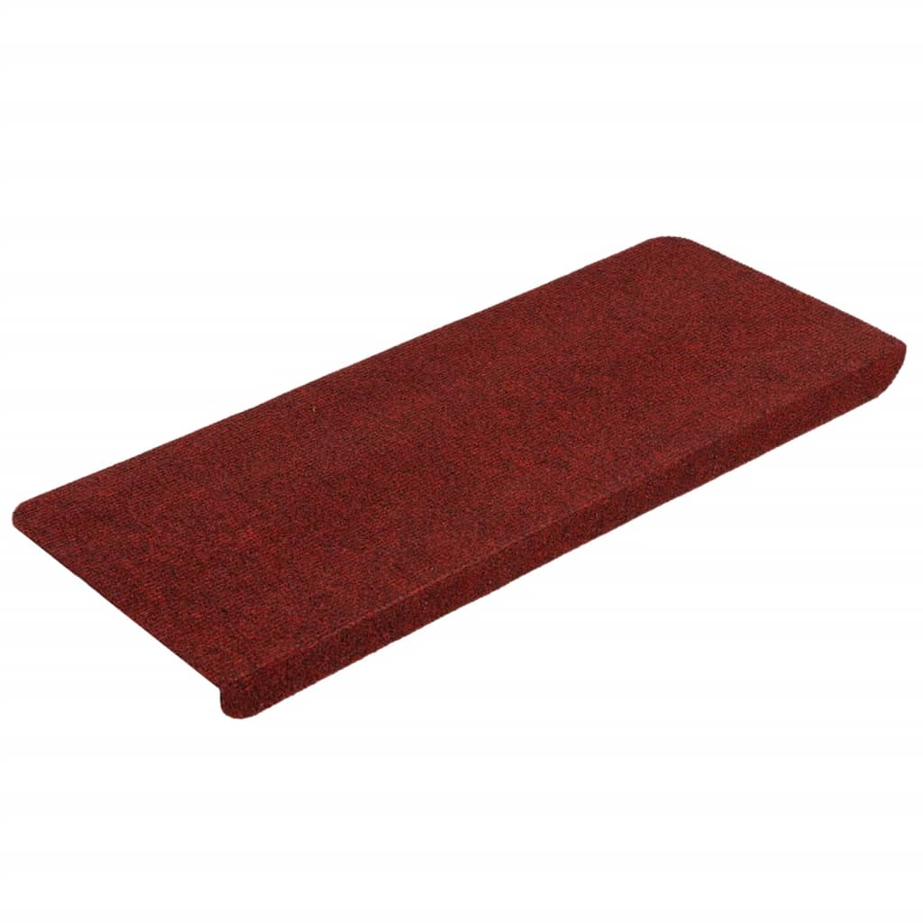 Stufenmatten Selbstklebend 15 Stk. 65x24,5x3,5 cm Rot