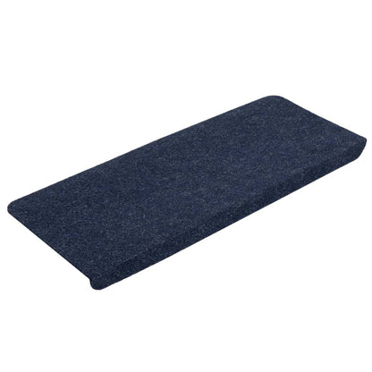 Stufenmatten Selbstklebend 15 Stk. 65x24,5x3,5 cm Blau