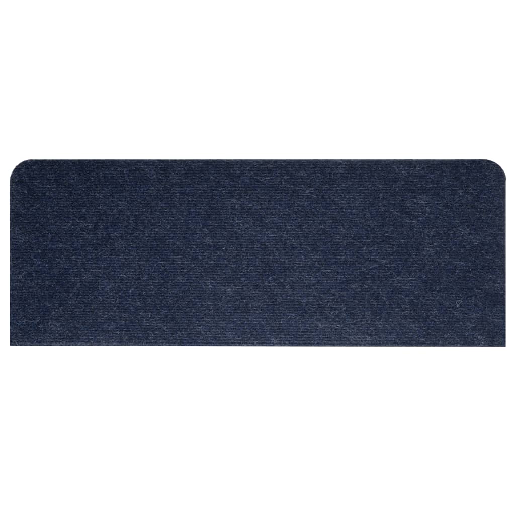 Stufenmatten Selbstklebend 15 Stk. 65x24,5x3,5 cm Blau