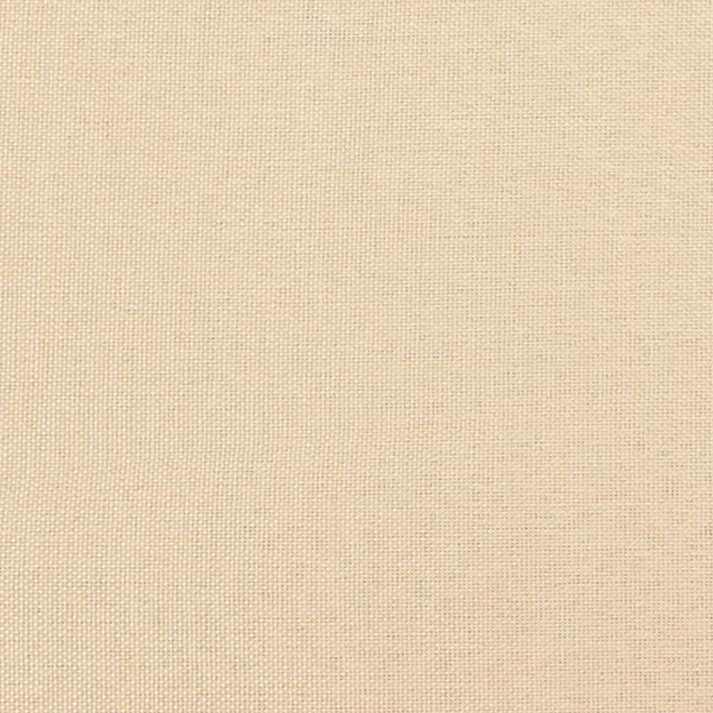 Wandpaneele 12 Stk. Creme 30x15 cm Stoff 0,54 m²