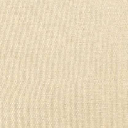 Wandpaneele 12 Stk. Creme 60x15 cm Stoff 1,08 m²