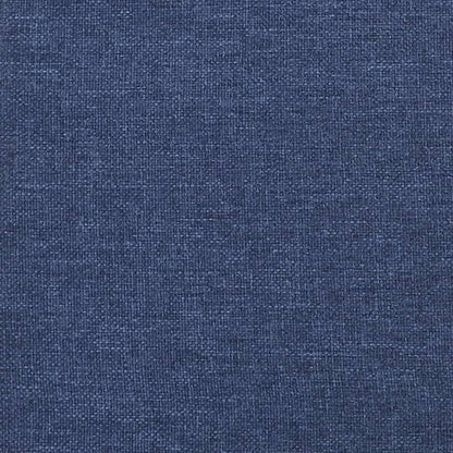 Wandpaneele 12 Stk. Blau 60x15 cm Stoff 1,08 m²