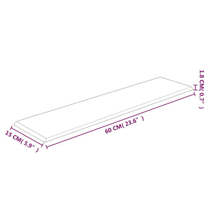 Wandpaneele 12 Stk. Hellgrau 60x15 cm Samt 1,08 m²