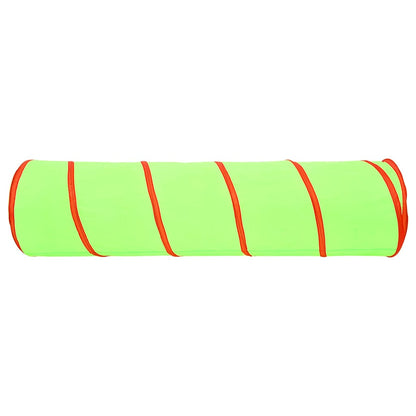 Spieltunnel mit 250 Bällen Grün 175 cm Polyester