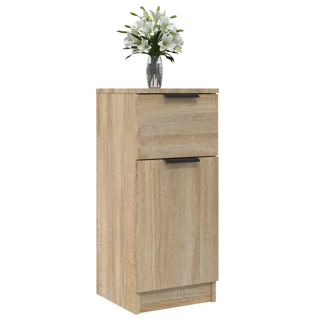 Sideboard Sonoma-Eiche 30x30x70 cm Holzwerkstoff