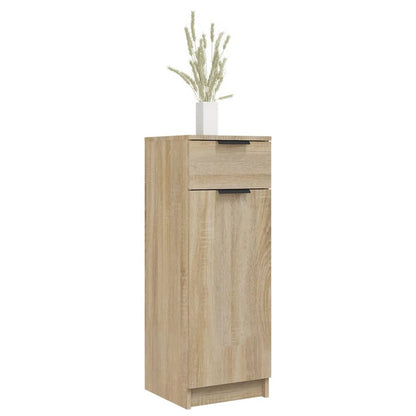 Badschrank Sonoma-Eiche 32x34x90 cm Holzwerkstoff