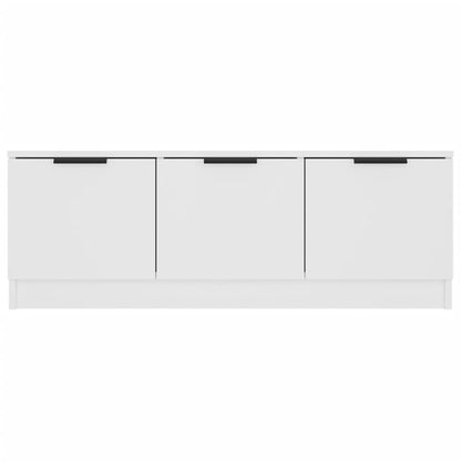 TV-Schrank Weiß 102x35x36,5 cm Holzwerkstoff