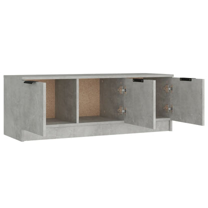 TV-Schrank Betongrau 102x35x36,5 cm Holzwerkstoff