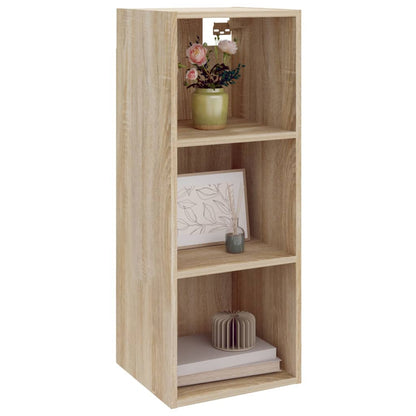 Wandschrank Sonoma-Eiche 34,5x32,5x90 cm Holzwerkstoff