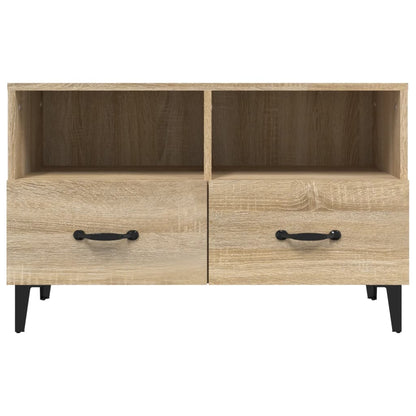 TV-Schrank Sonoma-Eiche 80x36x50 cm Holzwerkstoff