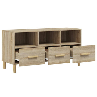 TV-Schrank Sonoma-Eiche 102x36x50 cm Holzwerkstoff