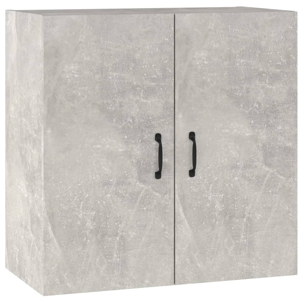 Wandschrank Betongrau 60x31x60 cm Holzwerkstoff