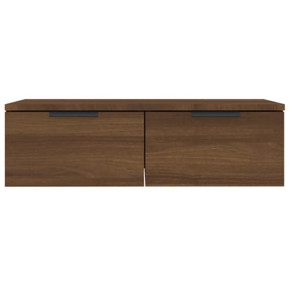 Wandschrank Braun Eichen-Optik 68x30x20 cm Holzwerkstoff