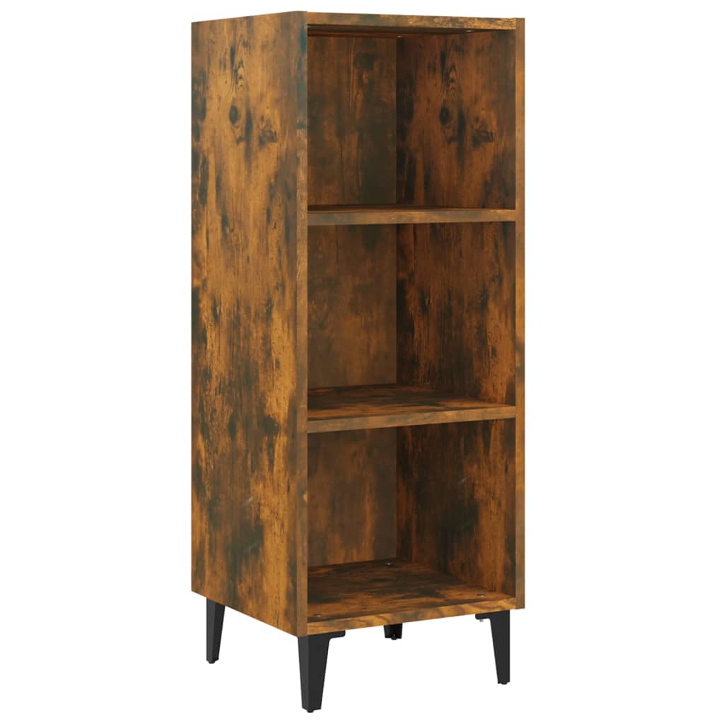 Sideboard Räuchereiche 34,5x32,5x90 cm Holzwerkstoff