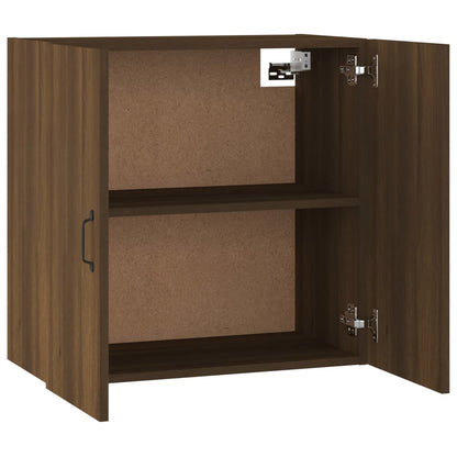 Wandschrank Braun Eichen-Optik 60x31x60 cm Holzwerkstoff